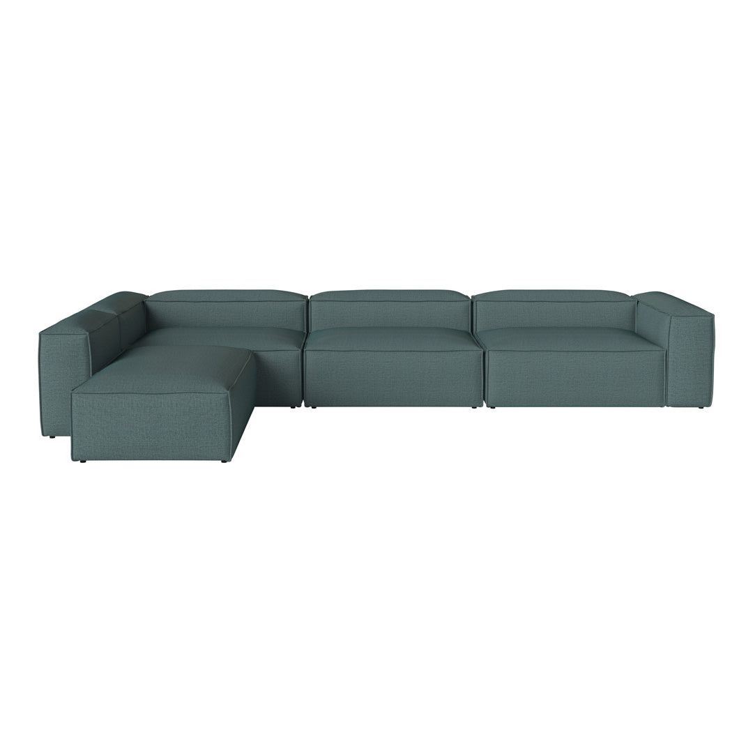 Cosima Corner Sofa with Open End - Modern L-Shaped Sectional Couch for Living Room, Lounge & Small Spaces