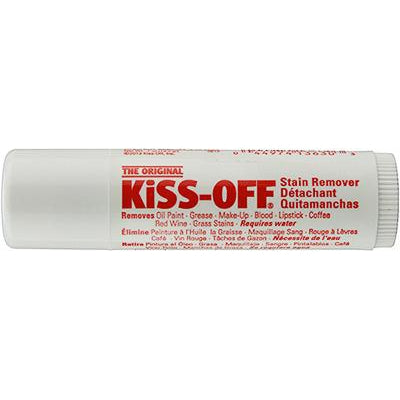 Kiss Off Stain Remover - Powerful Fabric & Carpet Cleaner for Clothes, Upholstery & Carpets | Quick & Effective Spot Treatment for Coffee, Wine, Grease & Makeup Stains