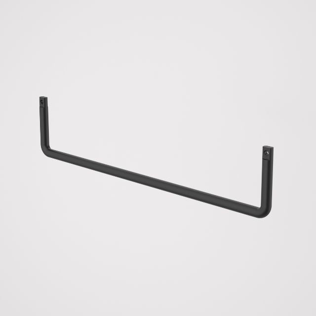 Caroma Urbane II Universal Towel Rail - Black | Modern Bathroom Towel Holder | Perfect for Bathroom, Spa & Laundry Room Organization