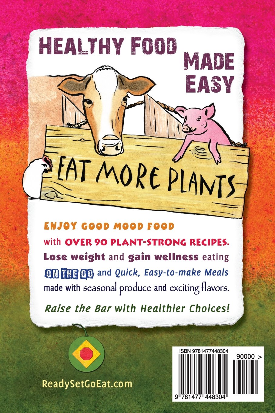 90% Vegetarian: Plant-Based, Gluten-Free & Dairy-Free Meals & Snacks for Healthy Lifestyle | Vegan Diet, Weight Loss & On-the-Go Nutrition