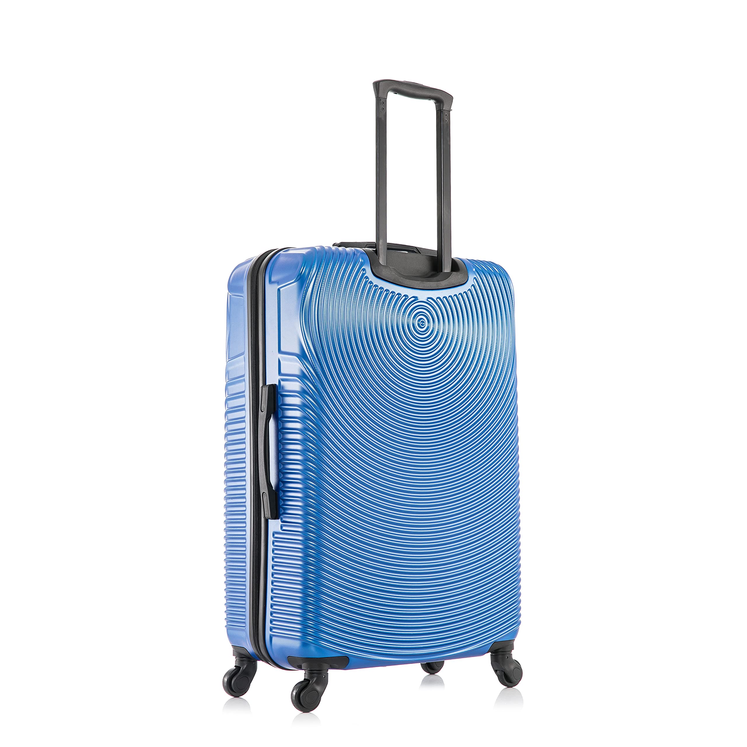 DUKAP INCEPTION 3-Piece Hardshell Luggage Set with Spinner Wheels - 20in, 24in, 28in Lightweight Durable Suitcases with Trolley Handle - Perfect for Air Travel, Business Trips & Family Vacations - Blue