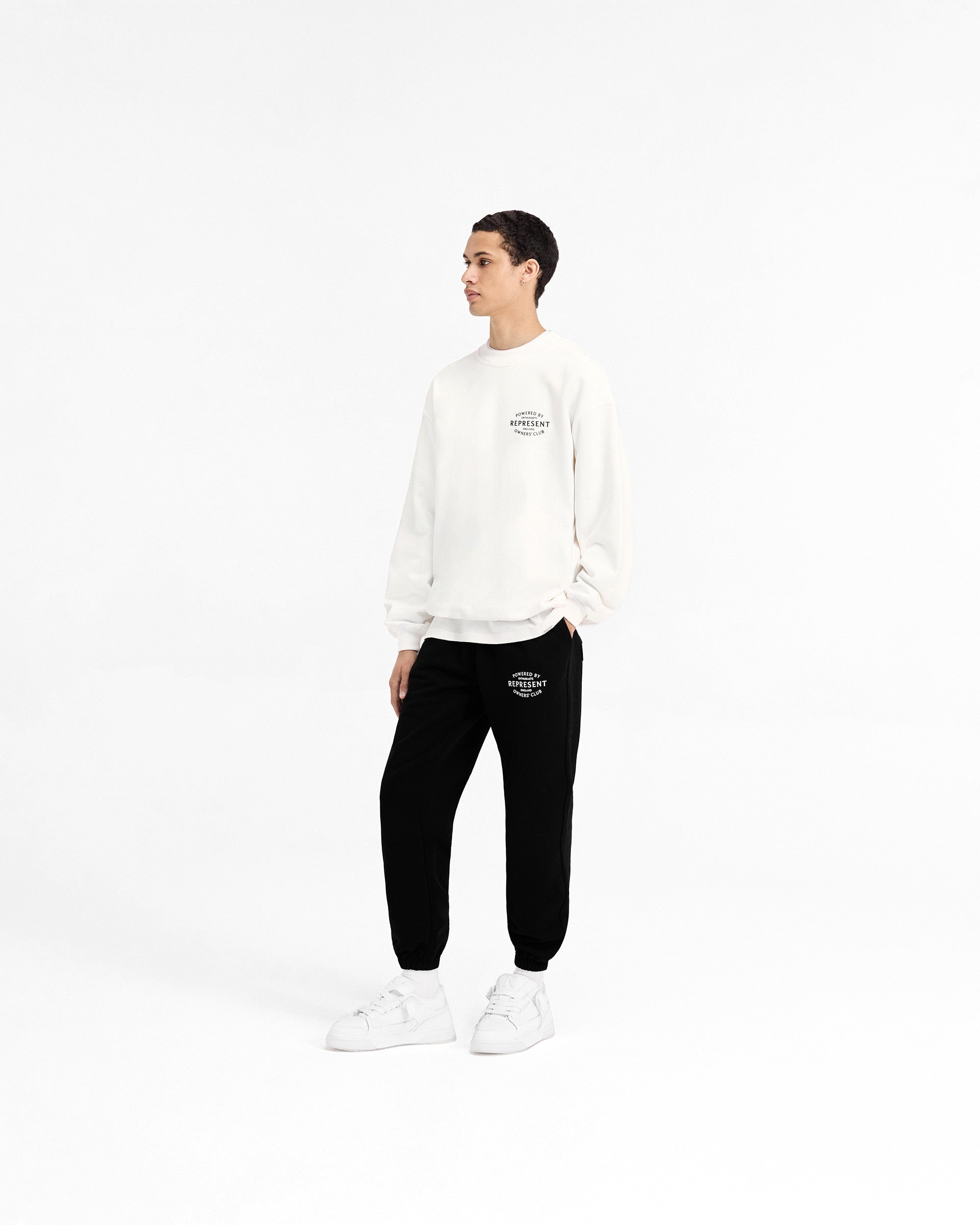 Represent Owners Club Stamp Sweater - Premium Cotton Crewneck Pullover for Men & Women | Streetwear Fashion, Casual Comfort | Perfect for Urban Outfits, Lounge Wear & Cool Weather