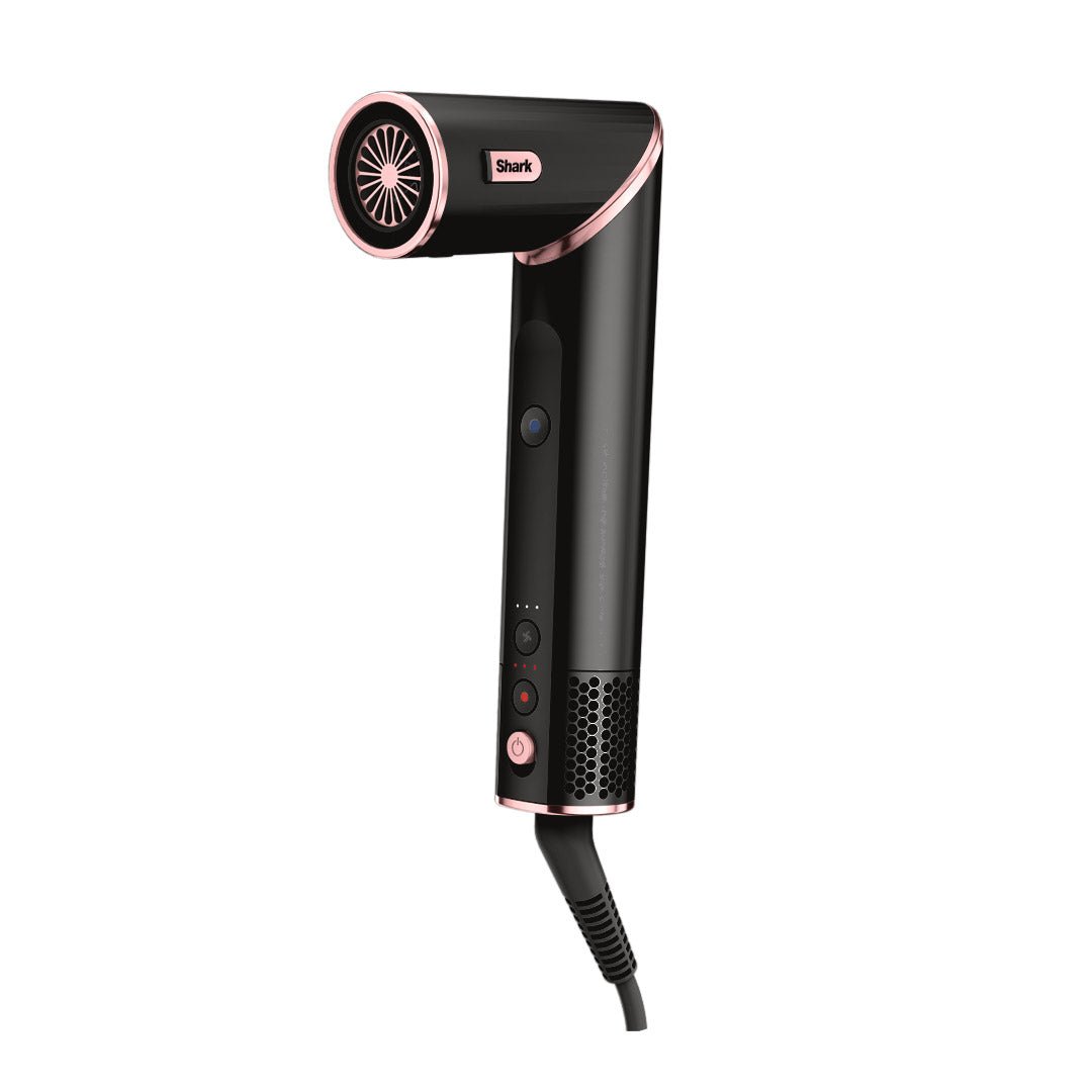 Shark FlexStyle HD440 Black Hair Dryer & Styler - 5-in-1 Air Styling System for Curling, Straightening & Drying - Perfect for Home & Travel Use