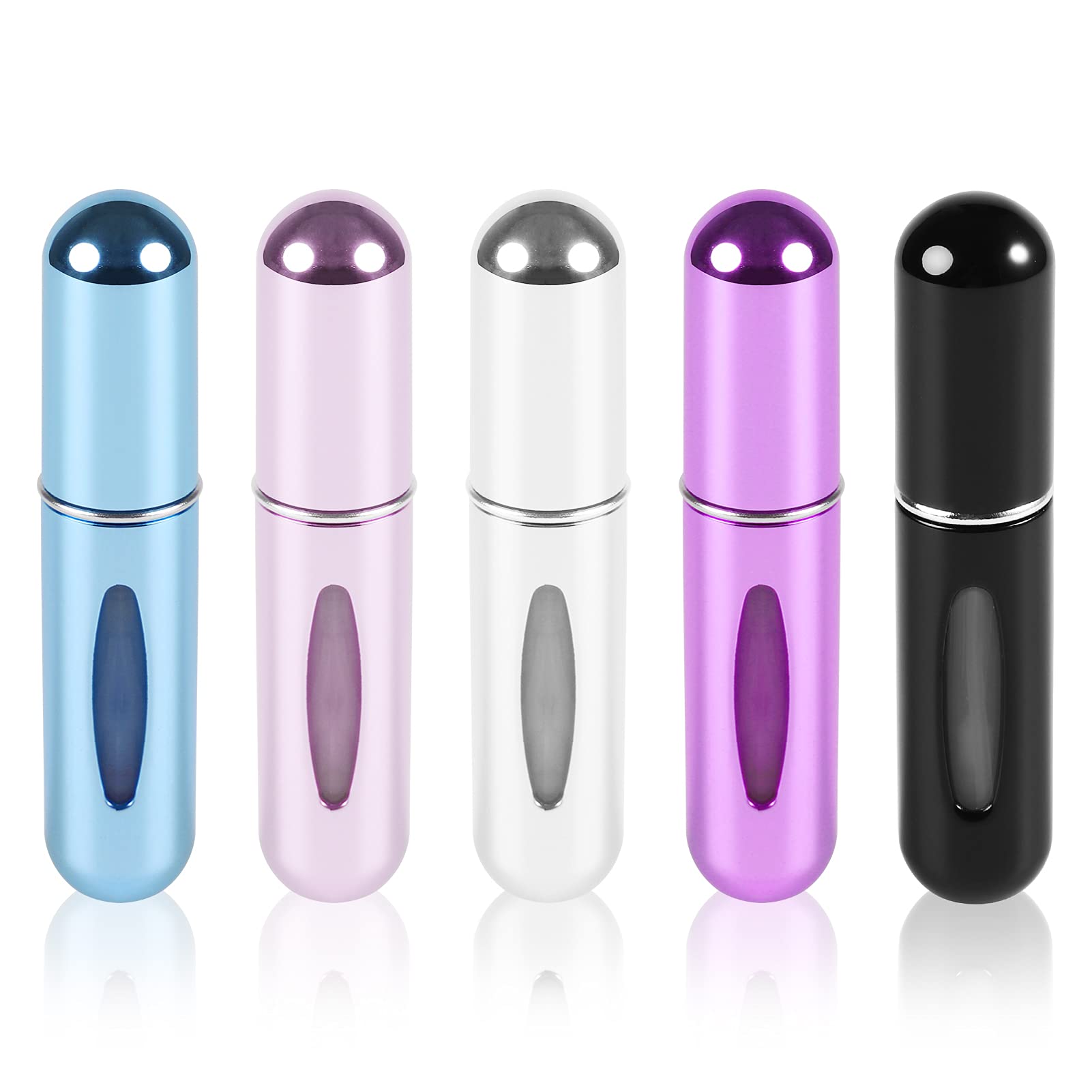 Refillable Travel Bottles Set - Leak Proof Portable Empty Bottles for Toiletries, Shampoo, Lotion | Perfect for Airplane Carry-on, Gym, Camping & Vacation
