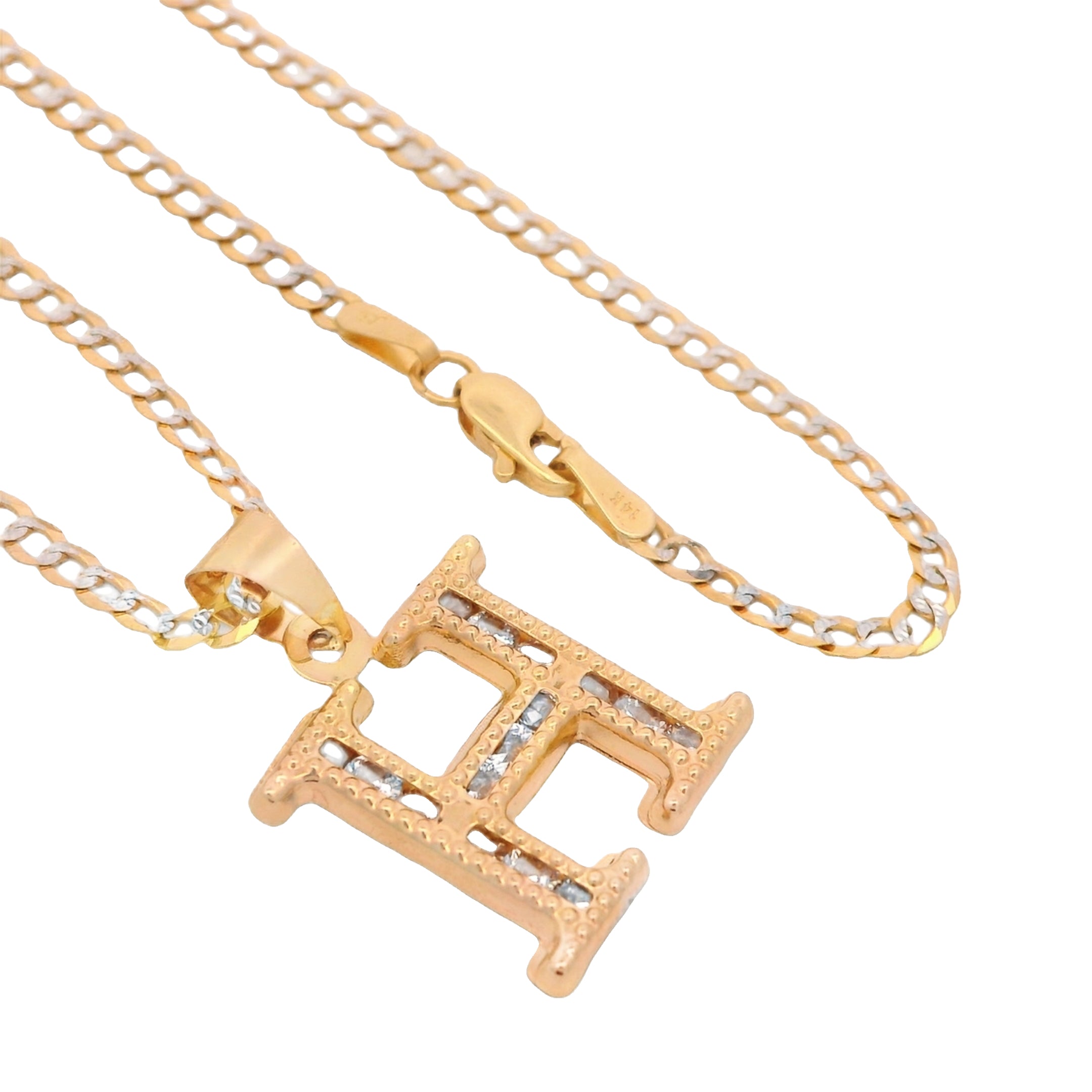 14K Gold Initial 