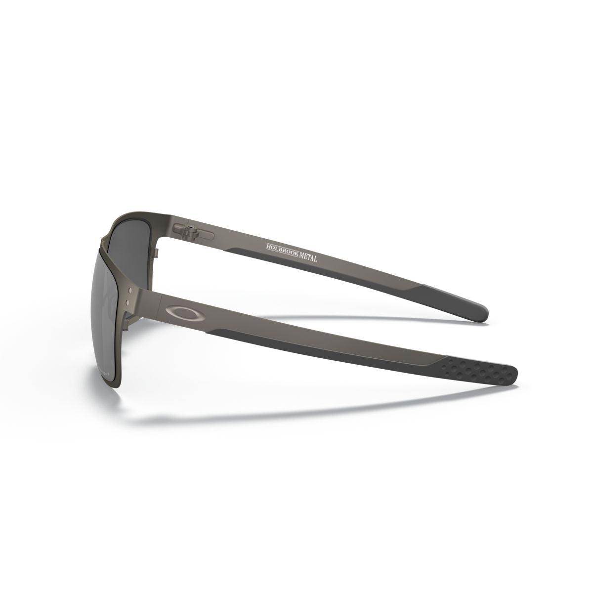 Oakley Holbrook Metal Matte Gunmetal Prizm Black Polarized Sunglasses 0OO4123 412306 - Stylish UV Protection for Outdoor Sports & Driving