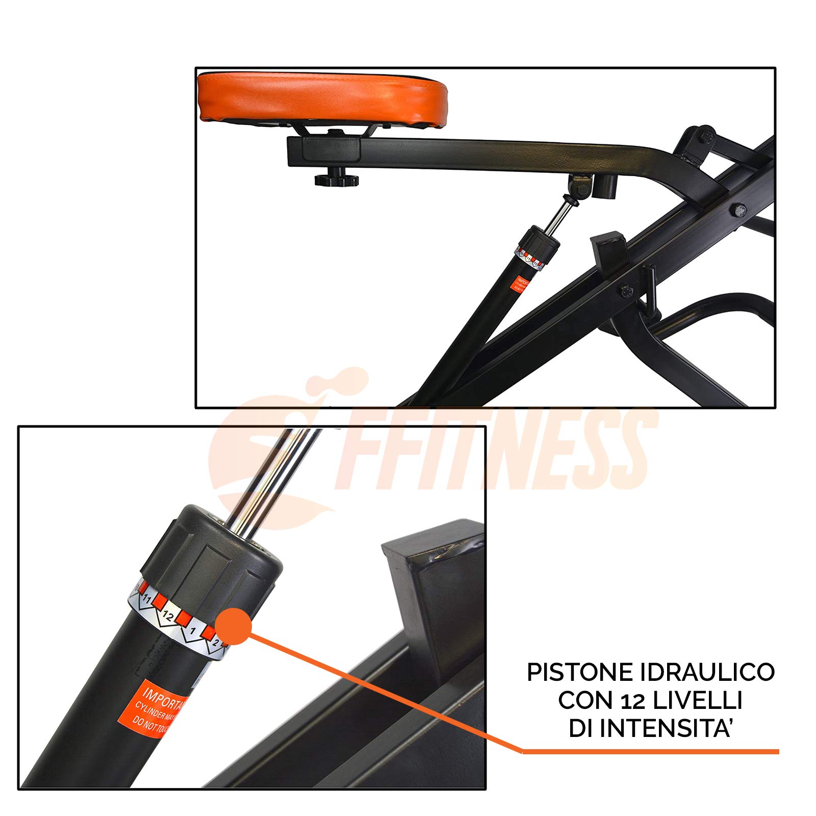 FFitness FLTBC30H Total Power Body Crunch Pump Xtreme - Home Gym Equipment for Full Body Workout, Abs, Legs & Arms Training - Perfect for Home Fitness, Strength Training & Toning
