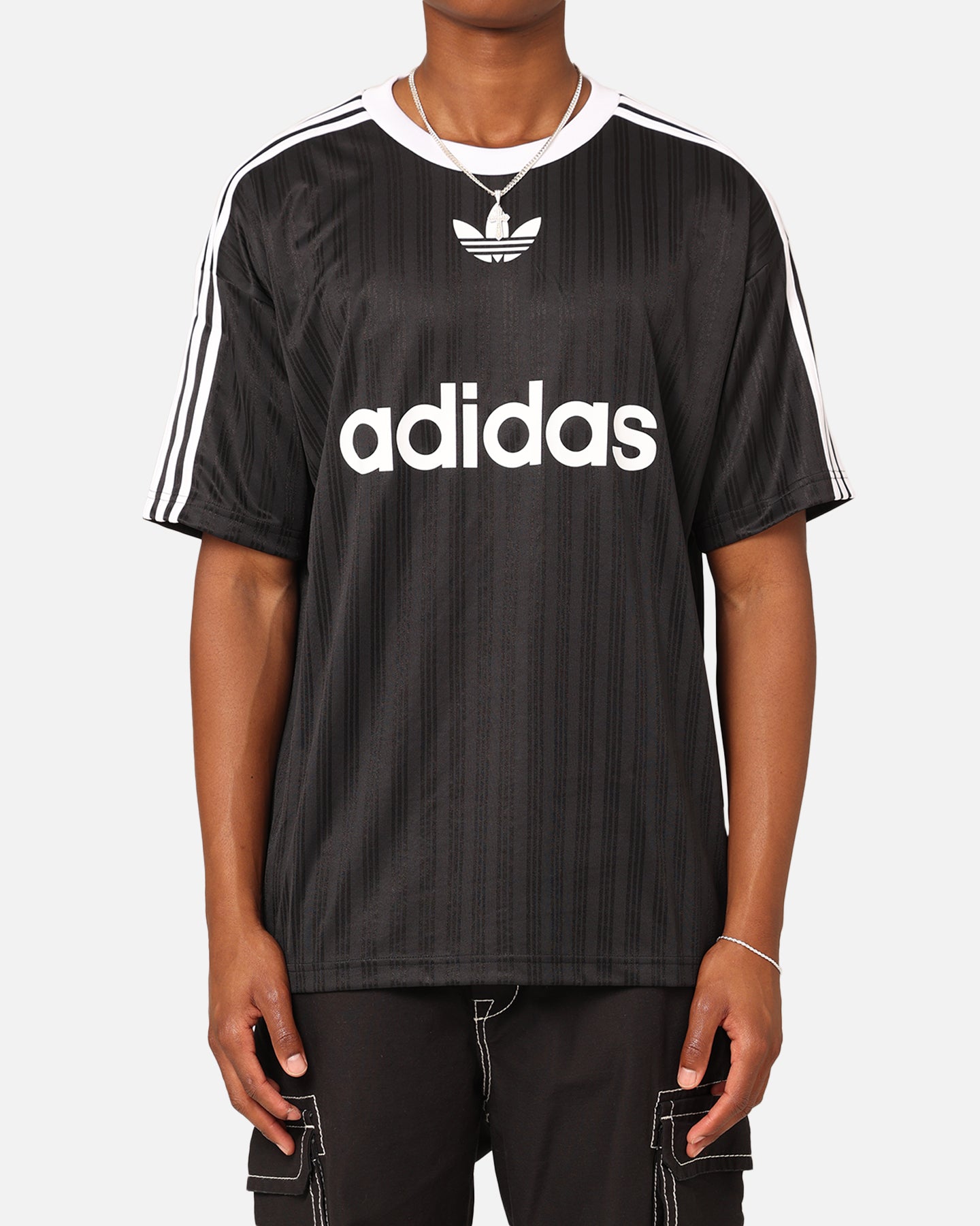 Adidas Adicolor T-Shirt - Better Black/White - Men's Casual Short Sleeve Tee for Streetwear & Everyday Comfort