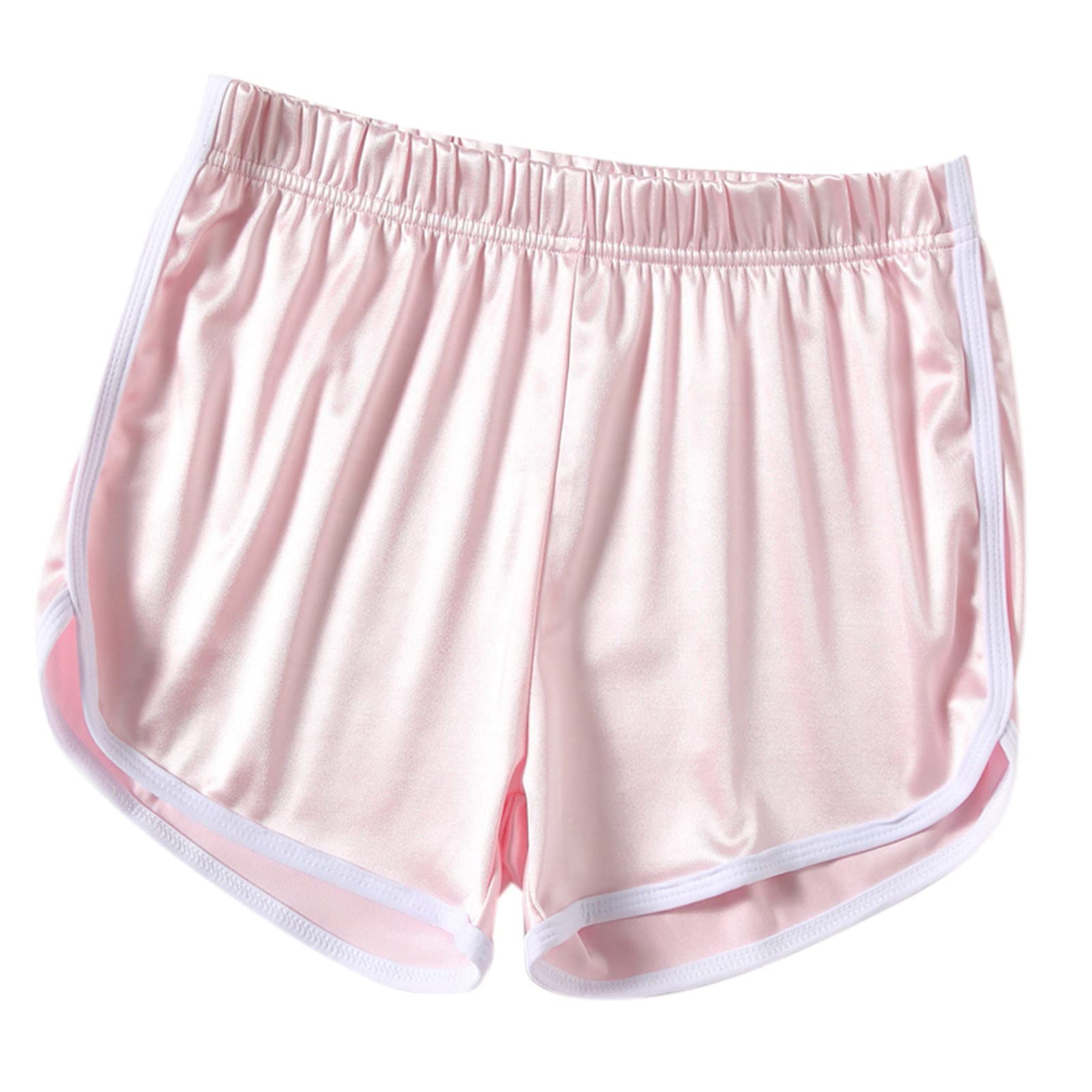 GXLONG Women's Athletic Running Shorts - Summer Workout Shorts with Letter Print for Gym, Lounge & Outdoor Activities