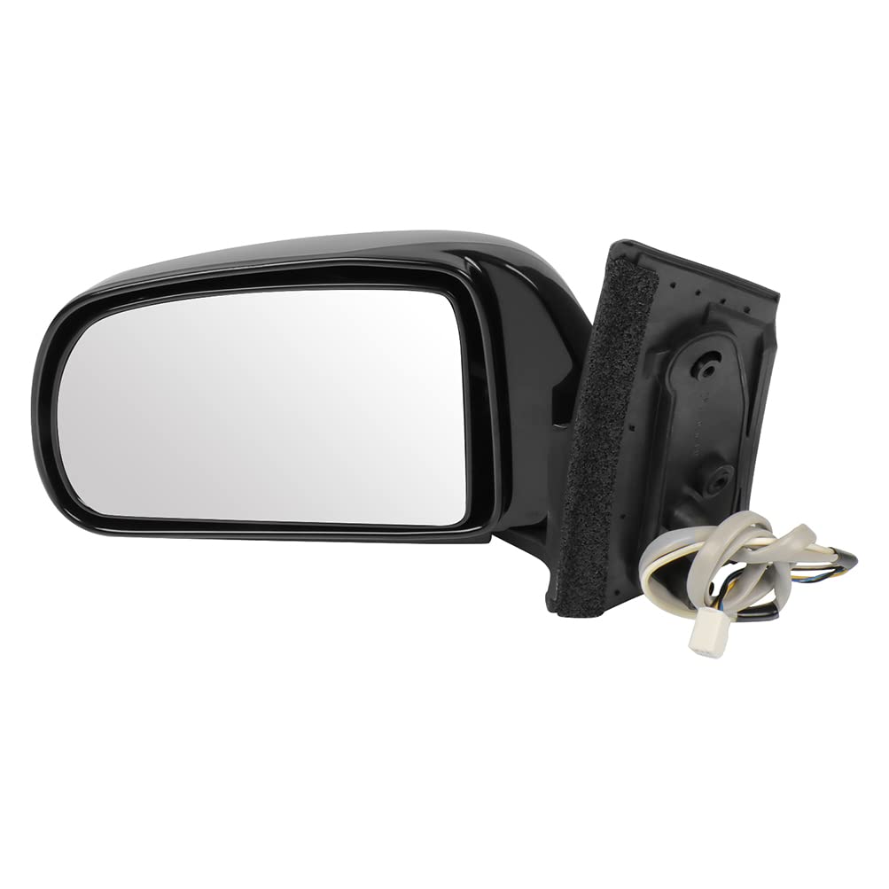 Power Adjustable Heated Manual Folding Left Side Exterior Mirror for 1998-2003 Toyota Sienna - Perfect for Winter Driving and Enhanced Safety