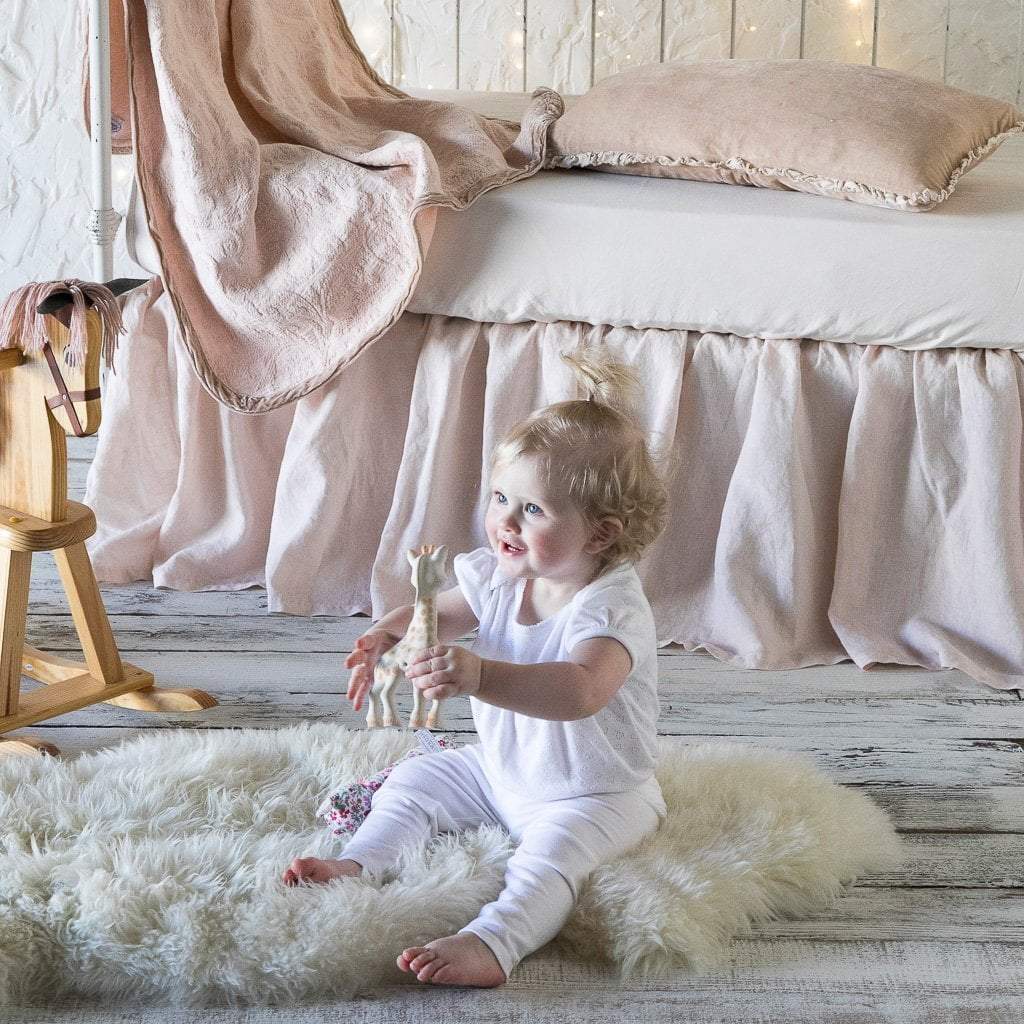 Premium Organic Cotton Crib Sheet for Baby - Soft, Breathable & Hypoallergenic - Fits Standard Crib Mattresses - Perfect for Nursery, Daycare & Travel