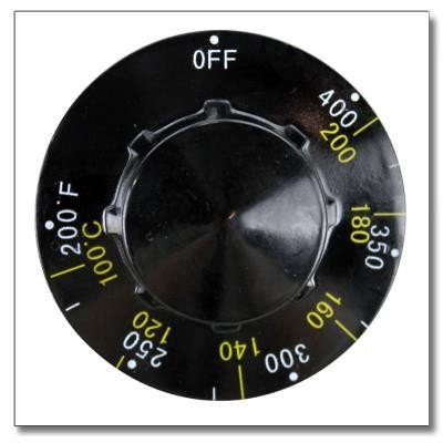 PITCO Electric Thermostat Dial 200°F to 400°F - P6071273 Replacement Part for Commercial Fryers & Cooking Equipment - Perfect for Restaurants, Food Trucks & Catering Services