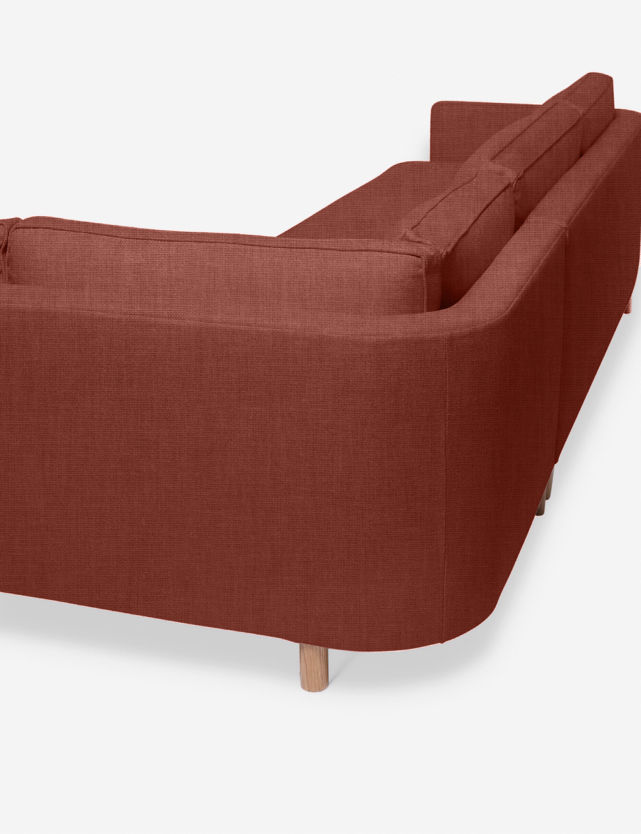 Belmont Corner Sectional Sofa by Ginny Macdonald - Modern L-Shaped Living Room Furniture for Small Spaces | Perfect for Apartments, Condos & Cozy Family Gatherings