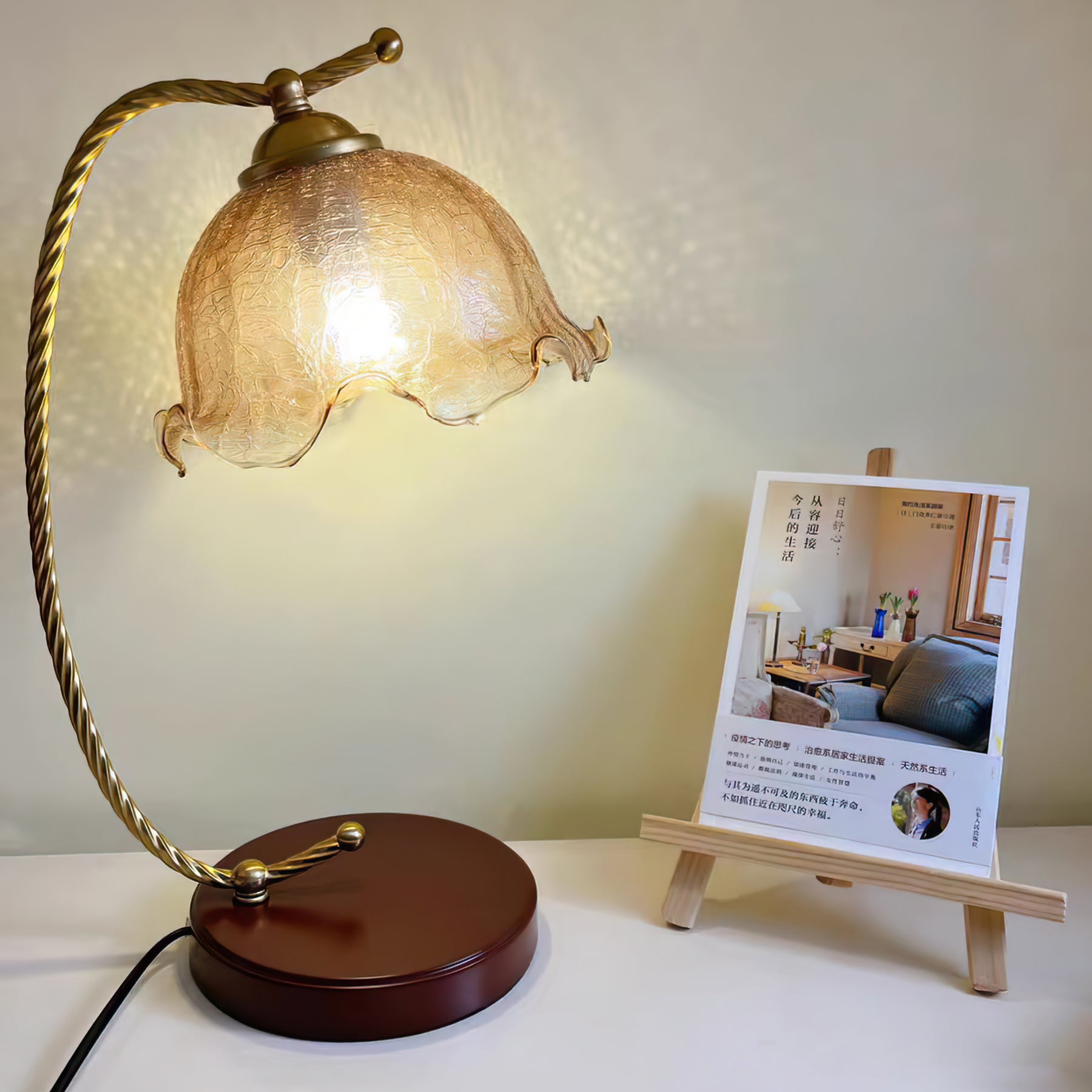 Dotty Table Lamp - Modern LED Nightstand Light for Bedroom, Living Room & Office - Stylish Decorative Lighting for Home Decor