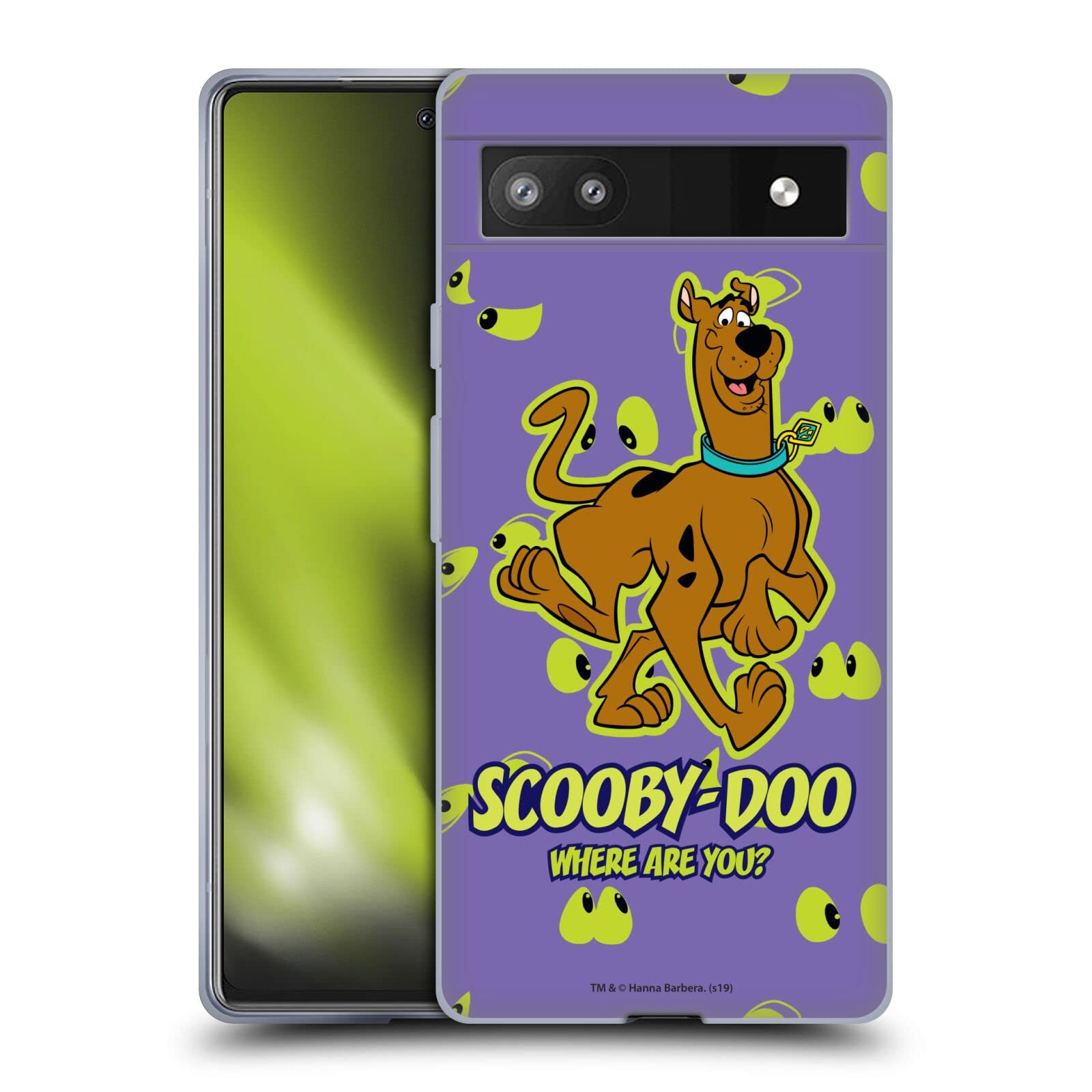 Scooby-Doo Soft Gel Case for Google Pixel 6a - Cartoon Phone Cover for Fans