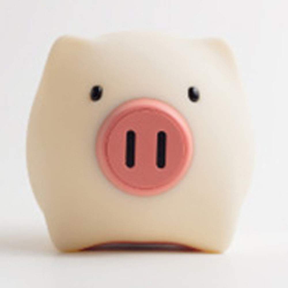 LED Silicone Piggy Night Light - USB Rechargeable Warm & Cool White Dimmable Bedside Lamp for Kids Room, Nursery, Bedroom, Corridor, Cabinet - Perfect Gift for Children, Baby Shower & Birthday