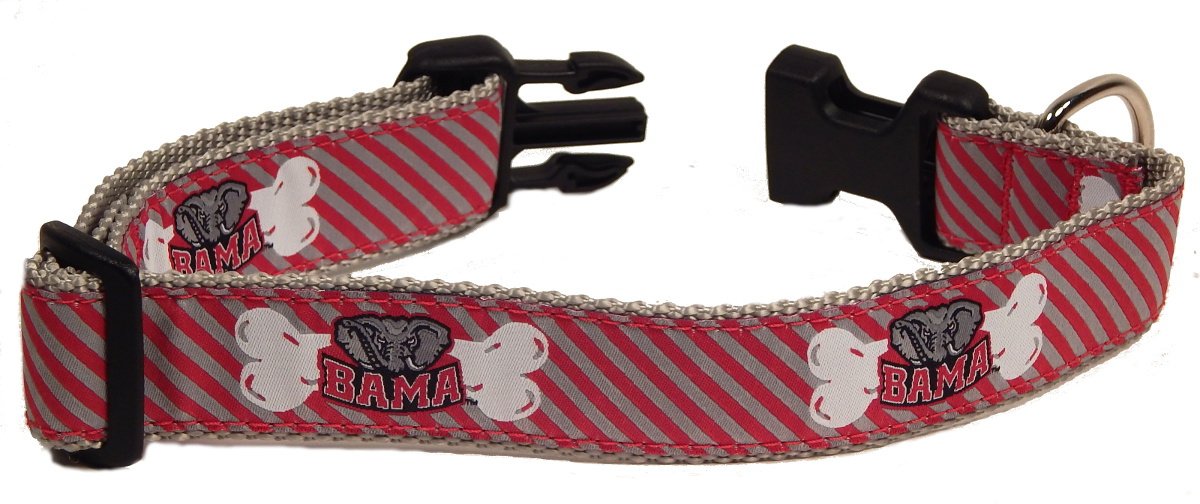 Alabama Crimson Tide Mascot Dog Collar - X-Large Size for Big Dogs - Perfect for Game Day, Pet Parades & Team Spirit Events