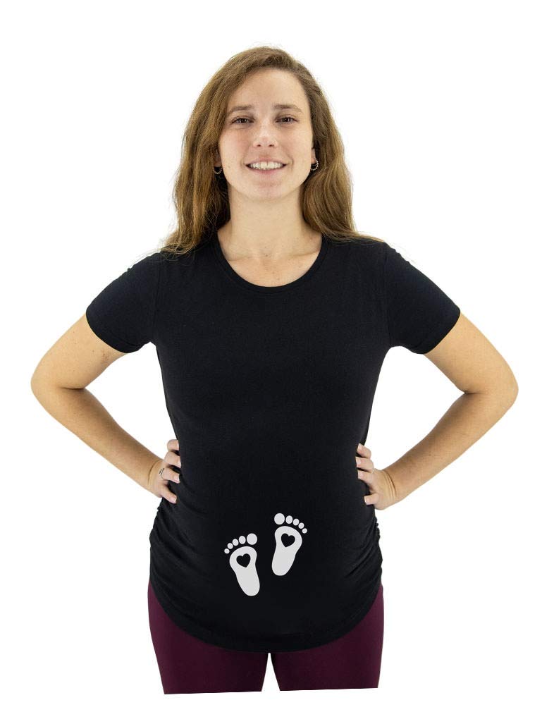 Funny Maternity T-Shirts for Women - Cute Pregnancy Announcement Shirts - Perfect for Baby Showers & Gender Reveal Parties