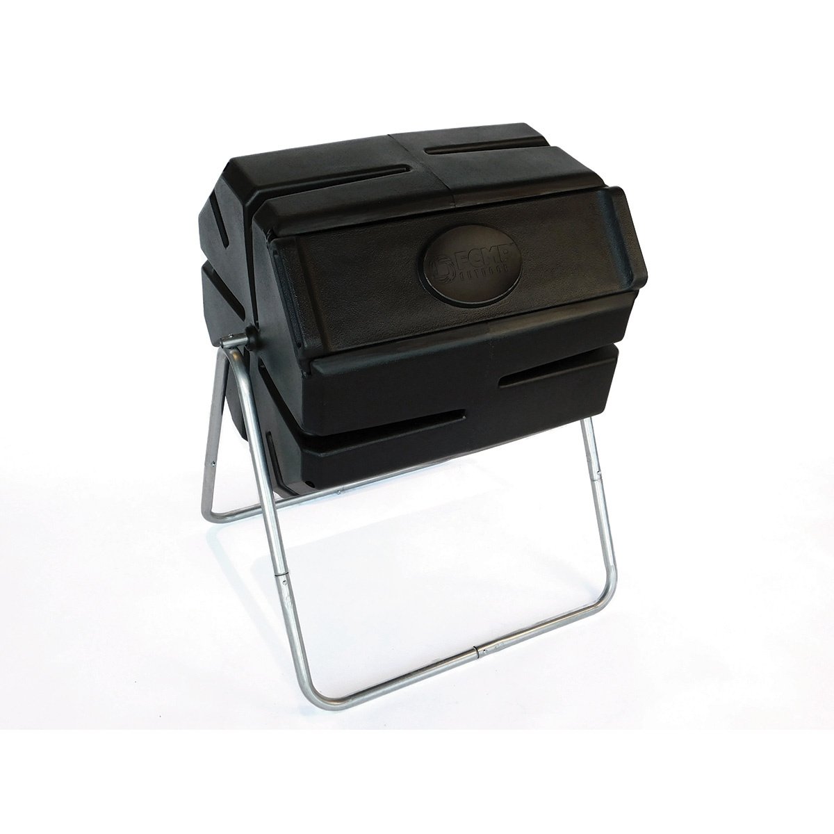 FCMP Outdoor RM4000 Roto Tumbling Composter - 37 Gallon Heavy Duty Garden Compost Bin for Organic Waste Recycling - Perfect for Backyard, Lawn & Sustainable Gardening
