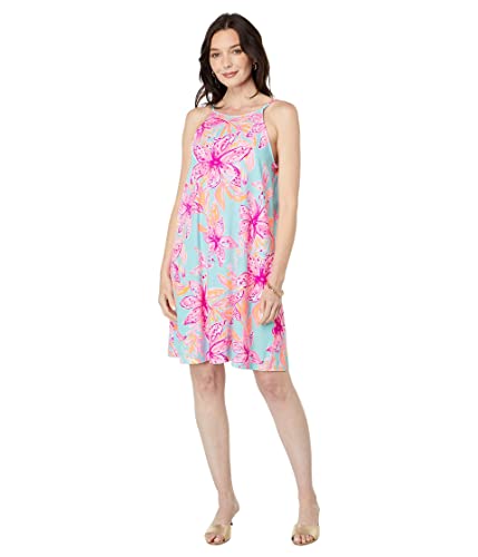 Lilly Pulitzer Margot Dress - Women's Floral Print Shift Dress for Summer, Beach, and Vacation | Lightweight & Comfortable Casual Wear
