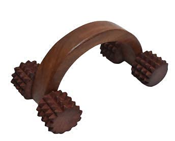 5-Piece Wooden Colorful Multipurpose Body Massager Kit - Acupressure & Acupuncture Tools for Back, Face, Finger, Leg, Foot & Hand Pain Relief | Perfect for Home Spa, Yoga, Office Stress Relief & Self-Care Therapy