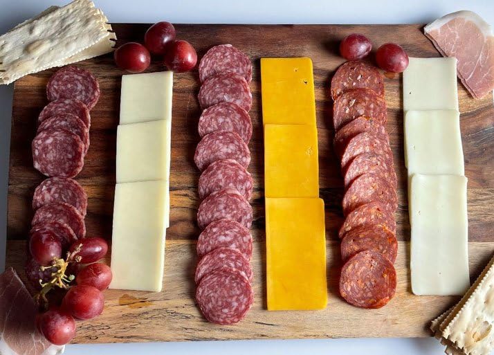 Premium Charcuterie Board Set - Artisan Meat & Cheese Gift Box for Gourmet Lovers | Perfect for Dinner Parties, Wine Tasting & Holiday Gifting