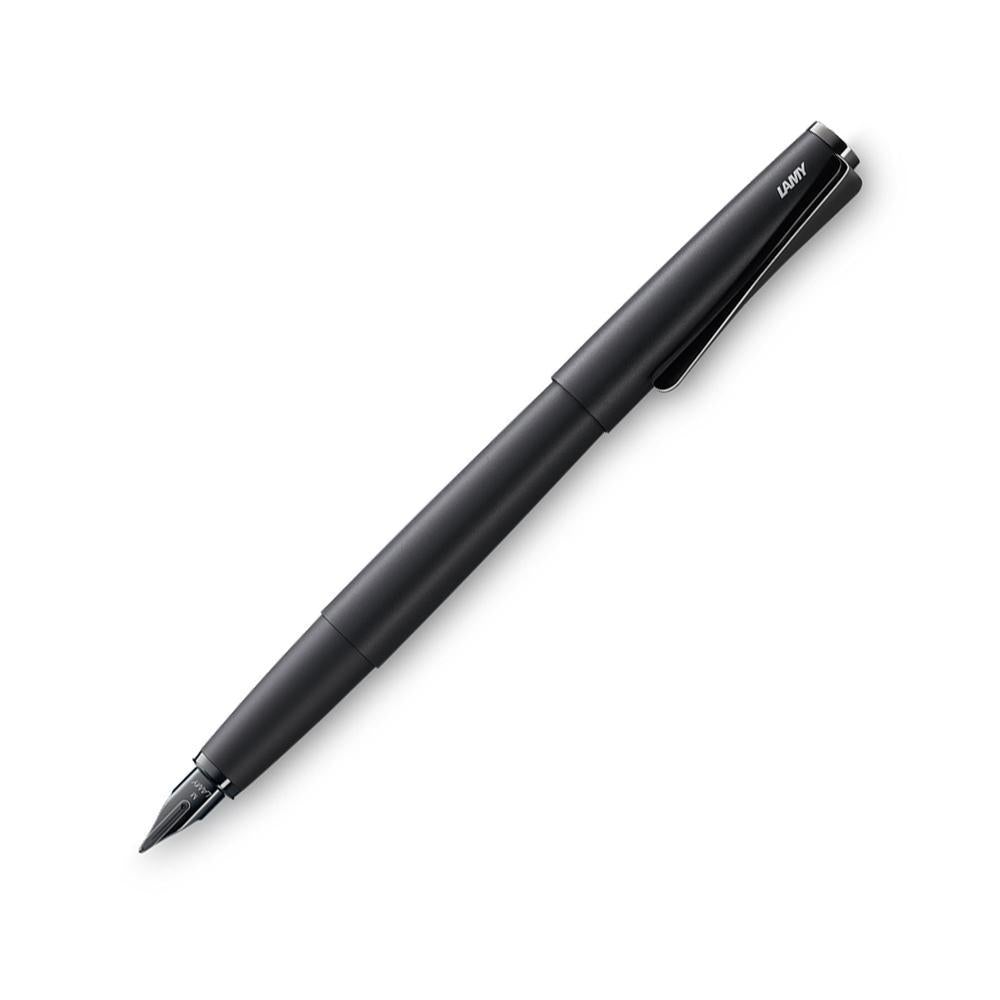 LAMY Studio All Black Fountain Pen - Premium Writing Instrument for Professionals, Students & Calligraphy | Perfect for Office, School & Gift Giving