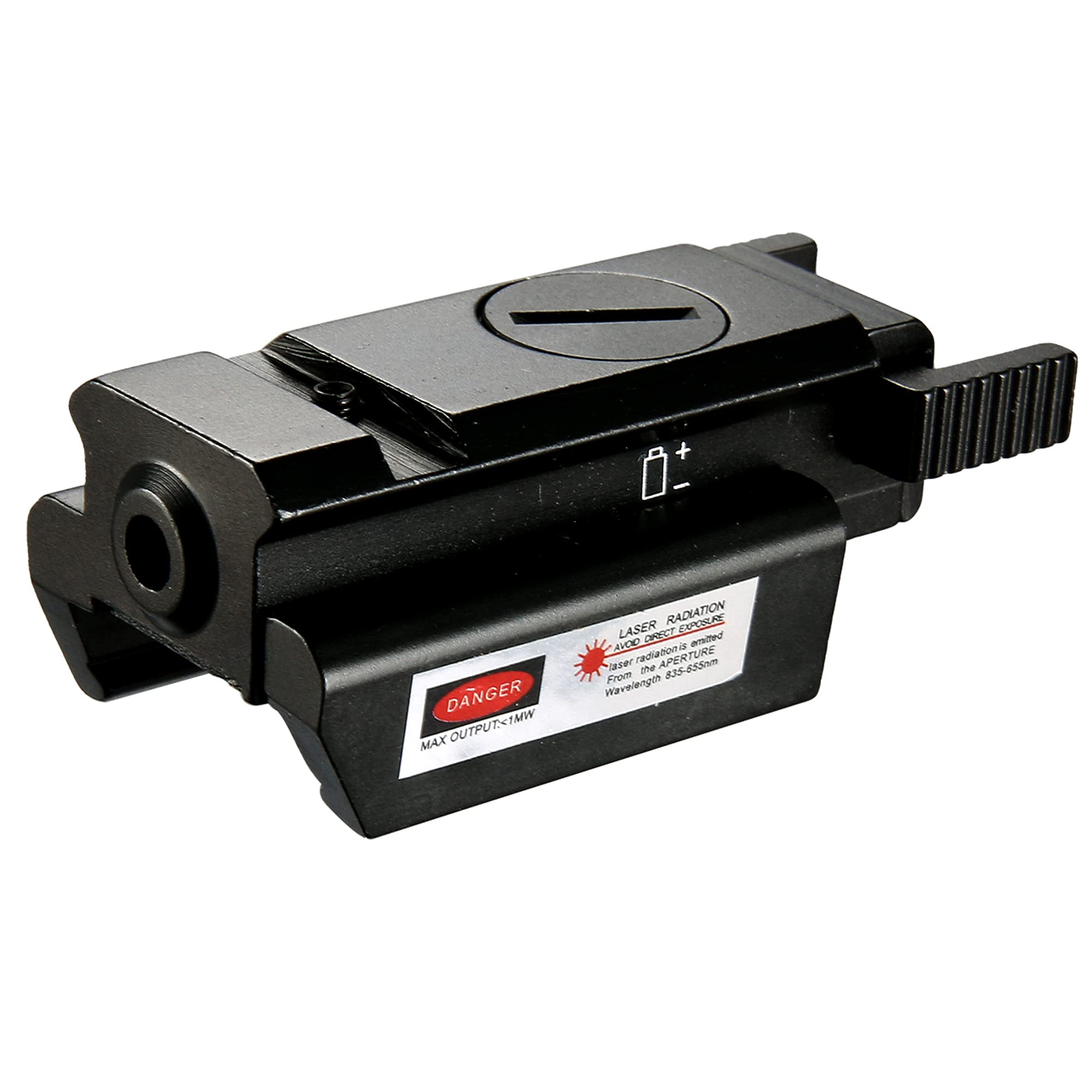 IRON JIA'S Compact 20mm Tactical Picatinny Rail Weaver Red Dot Sight - Laser Gun Sight for Pistols (Battery Not Included) | Perfect for Target Shooting, Home Defense & Outdoor Hunting