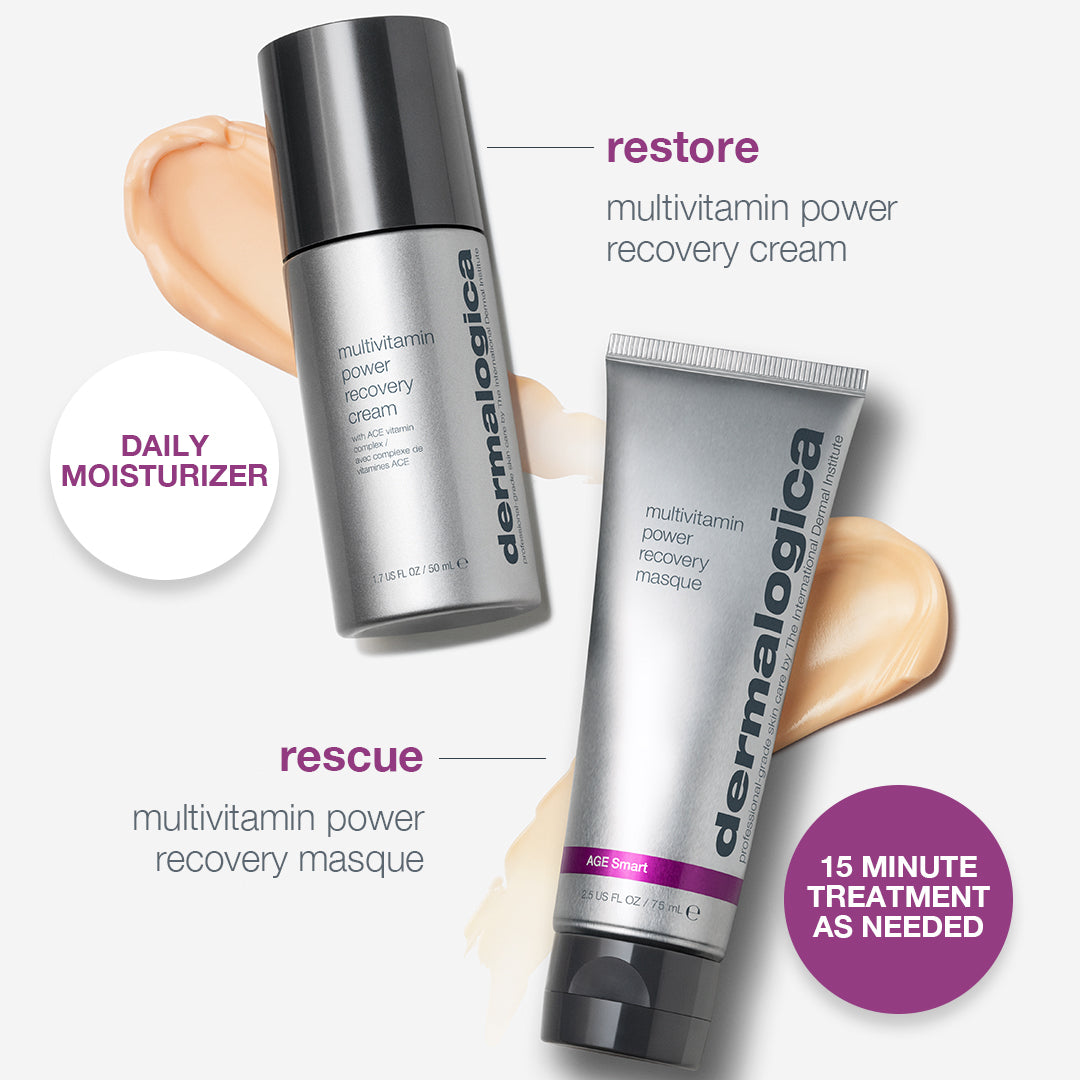 Best Multivitamin Power Recovery Cream for Skin Repair & Hydration - Ideal for Post-Workout, Dry Skin & Night Care
