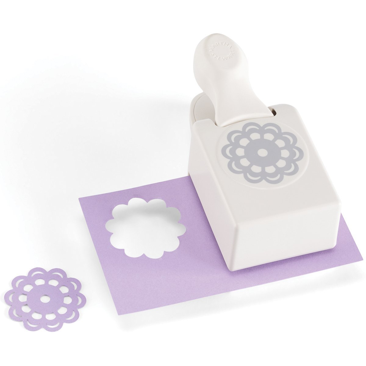 Martha Stewart Crafts Large Double Hole Punch for Embroidery & Scrapbooking - Perfect for DIY Projects, Card Making, and Fabric Crafts