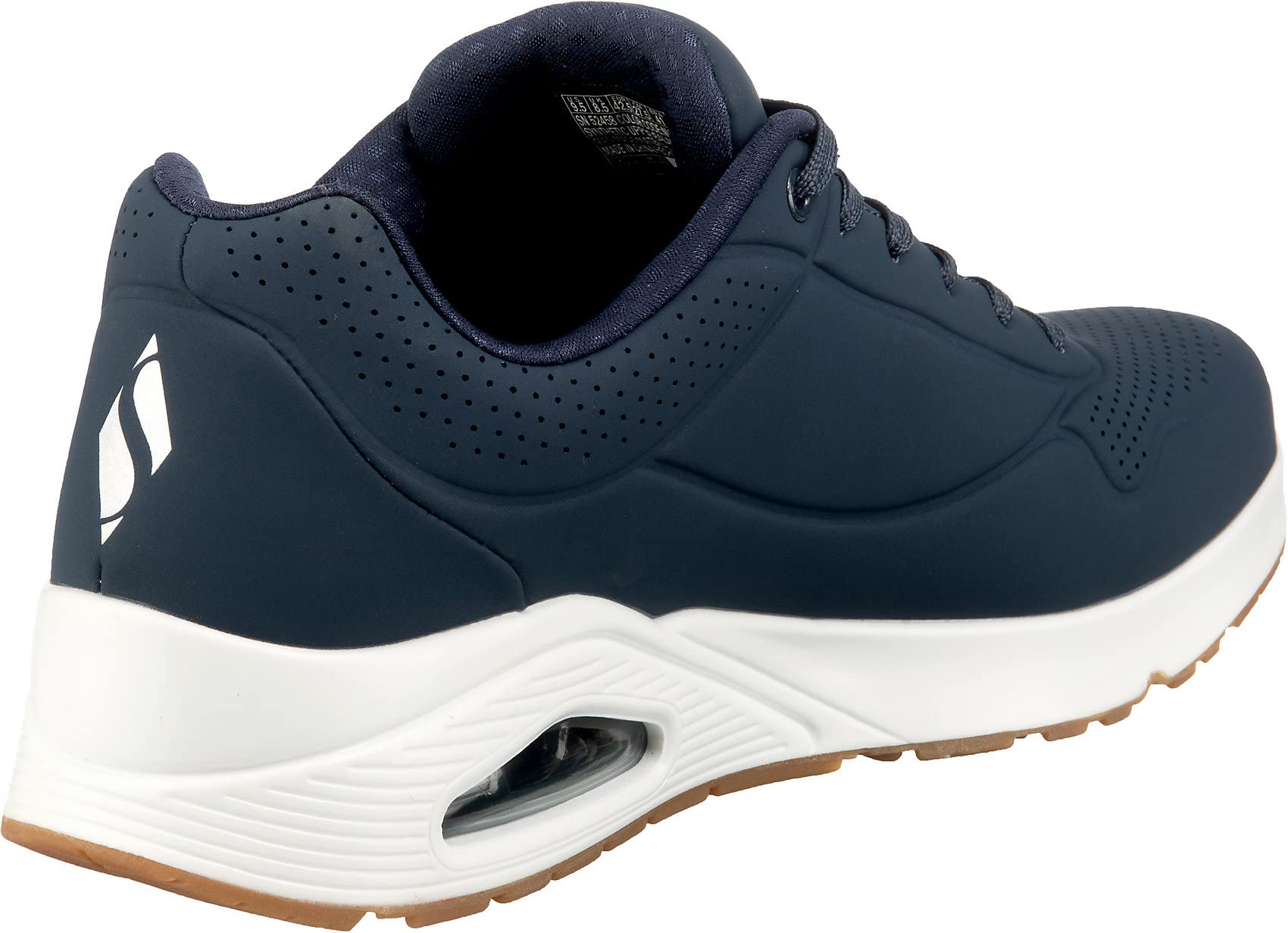 Skechers Men's Uno Stand on Air Sneakers - Lightweight Walking Shoes for Men with Air-Cooled Memory Foam - Perfect for Running, Gym Workouts & Casual Wear
