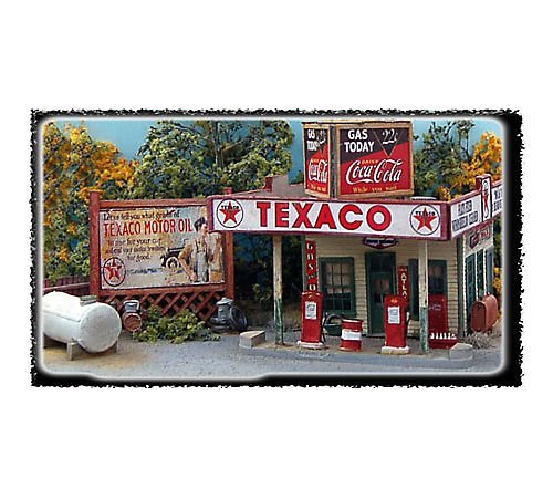 HO Scale Laser-Cut Bud Smiley's Model Train Building Kit - Perfect for Railroad Scenery, Dioramas & Collectors