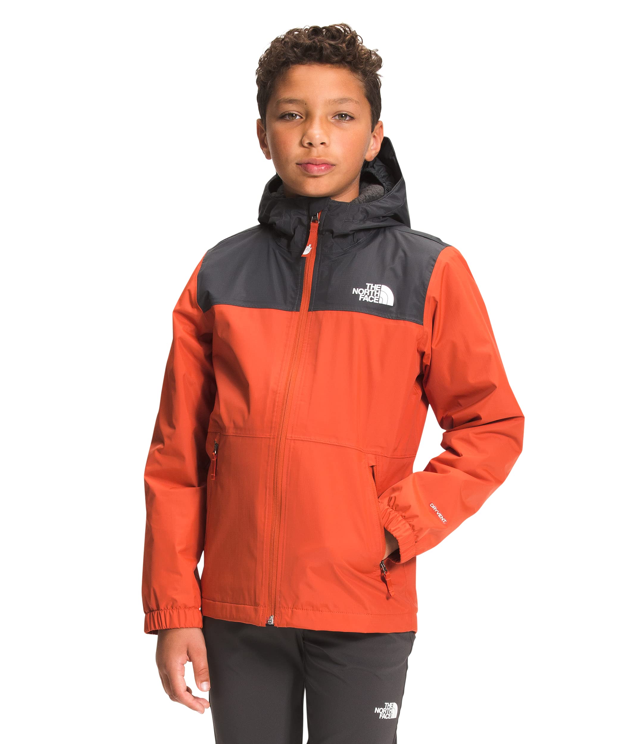The North Face Boys' Waterproof Rain Jacket - Windproof & Warm Winter Coat for Outdoor Activities, Hiking, and School