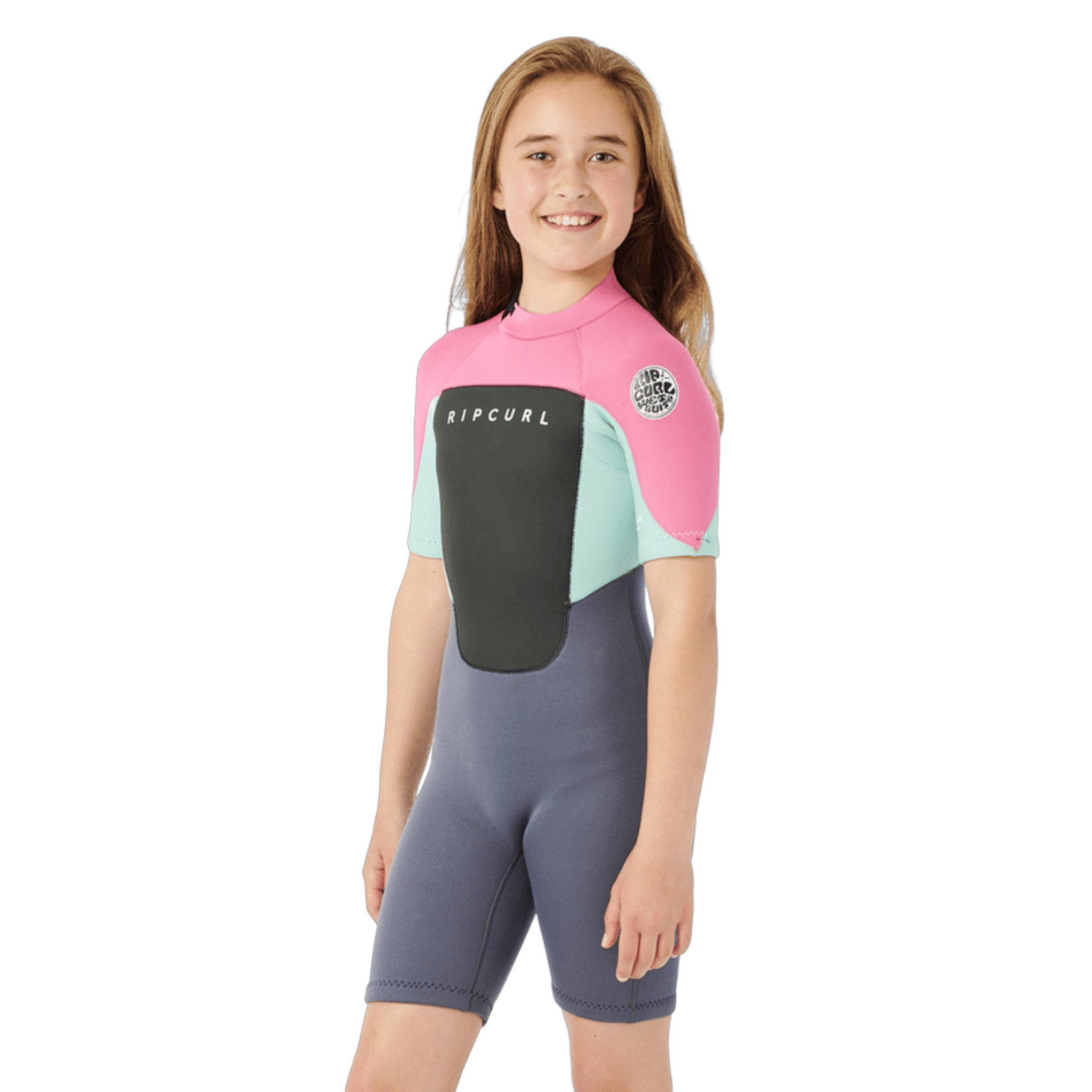 Rip Curl Boys Omega Back Zip Spring Wetsuit - Kids Surfing & Water Sports Gear for Swimming, Diving & Beach Activities