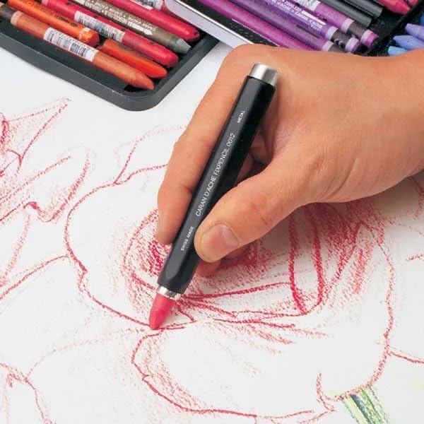 Premium Caran D'ache 9mm Chalk Holder (12.009) - Perfect for Artists, Teachers & Rock Climbers - Durable & Ergonomic Design for Smooth Writing & Climbing Grip