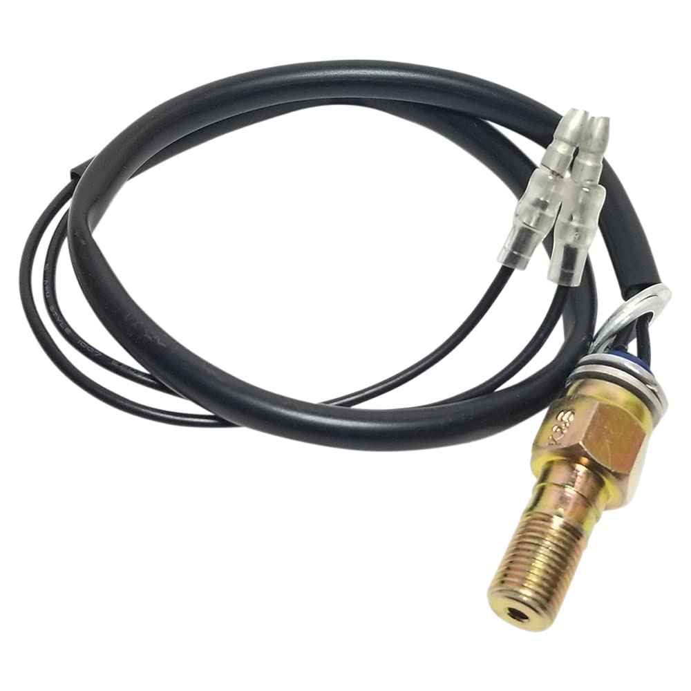 K&S Technologies Hydraulic Brake Light Switch - 10mm x 1.00mm Single Bleed for Motorcycles, ATVs & Dirt Bikes - High Performance Brake Light Sensor for Safe Riding