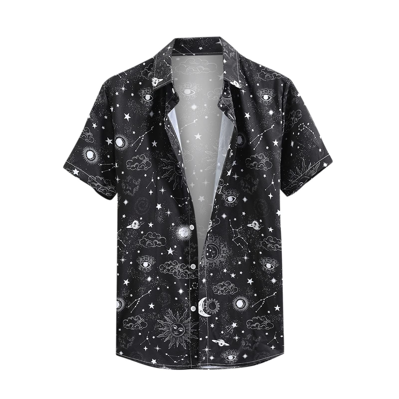 Men's Hawaiian Shirts - Summer Short Sleeve Casual Button Down Shirts for Men | Beach Vacation, Luau Party & Tropical Outfit