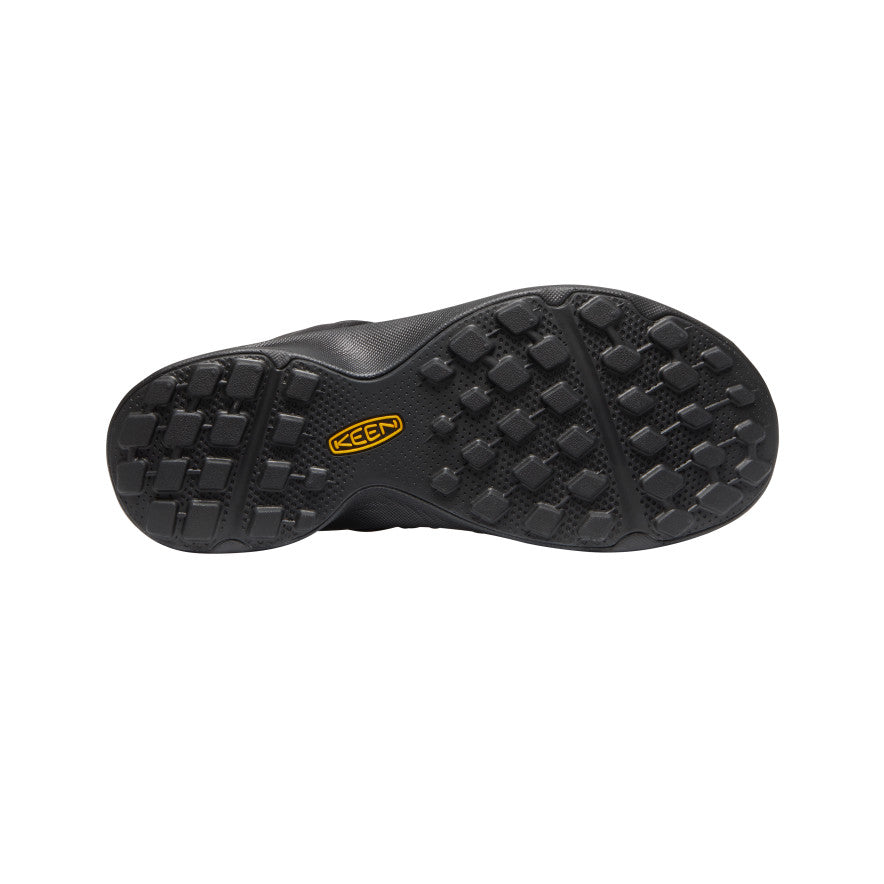 Men's UNEEK SNK Slide Sandals - Black/Black | Lightweight & Comfortable for Walking, Beach, Pool & Casual Wear