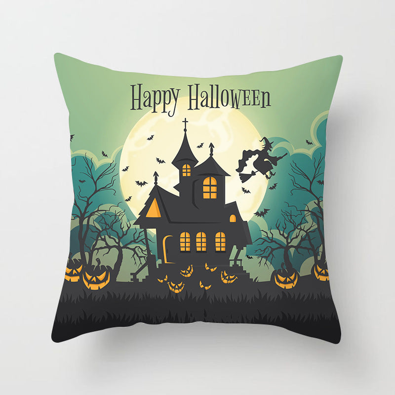 Spooky Halloween Pillowcase - Soft & Comfortable Decorative Pillow Cover for Halloween Decorations - Perfect for Home, Party, and Seasonal Decor