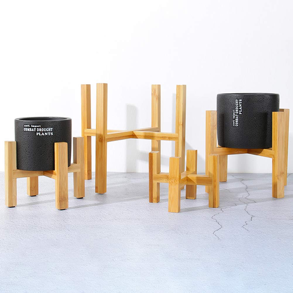Wooden Flower Pot Holder - Bonsai Plant Stand Shelf for Multiple Plants | Garden, Balcony, Patio & Living Room Decor | Perfect for Indoor & Outdoor Plant Display