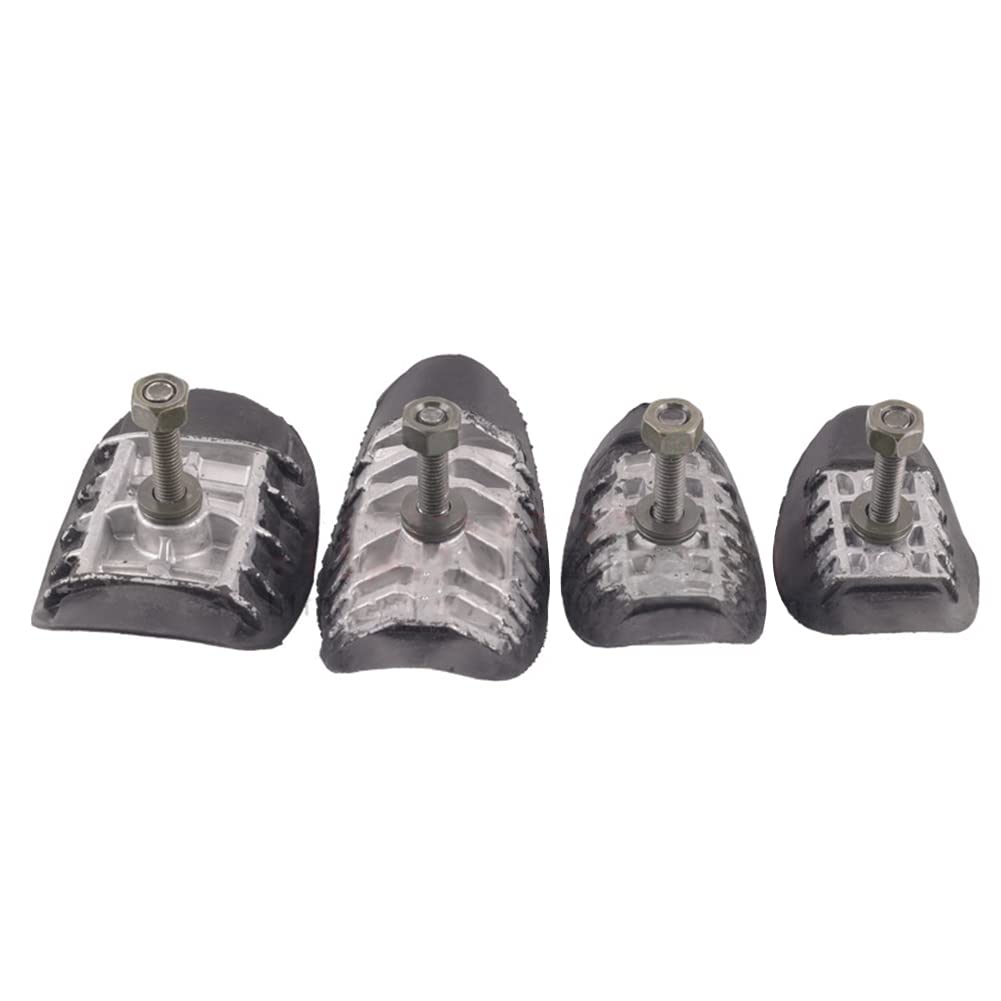 Heavy Duty Aluminum Motorcycle Rim Lock - 1.6-2.5in for Secure Tire Protection