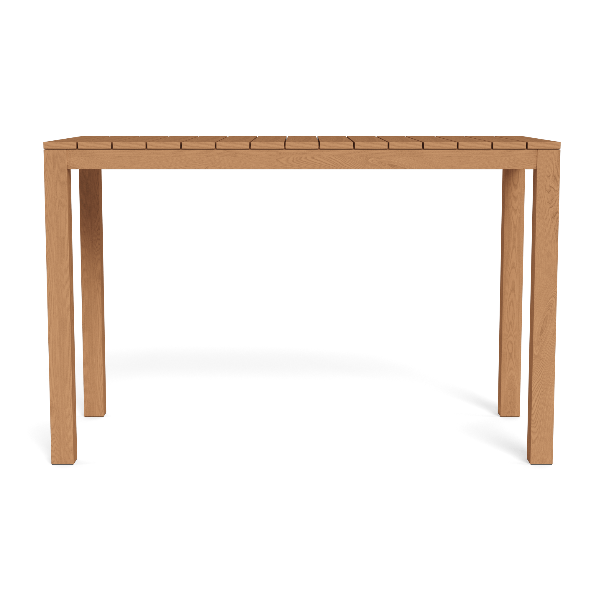 Premium Pacific Teak Rectangle Bar Table - 36