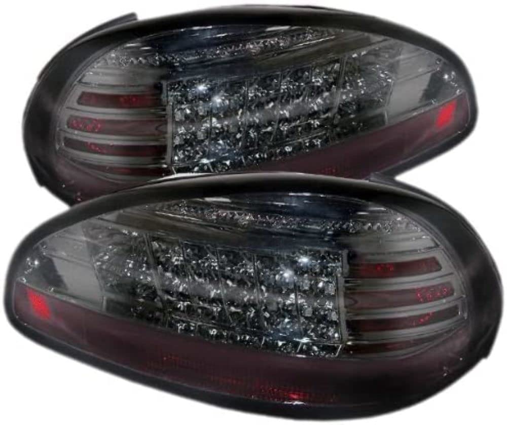 Spyder Auto 5007179 LED Tail Lights Chrome/Smoked - High-Performance Aftermarket Brake Lights for Trucks, SUVs & Jeeps