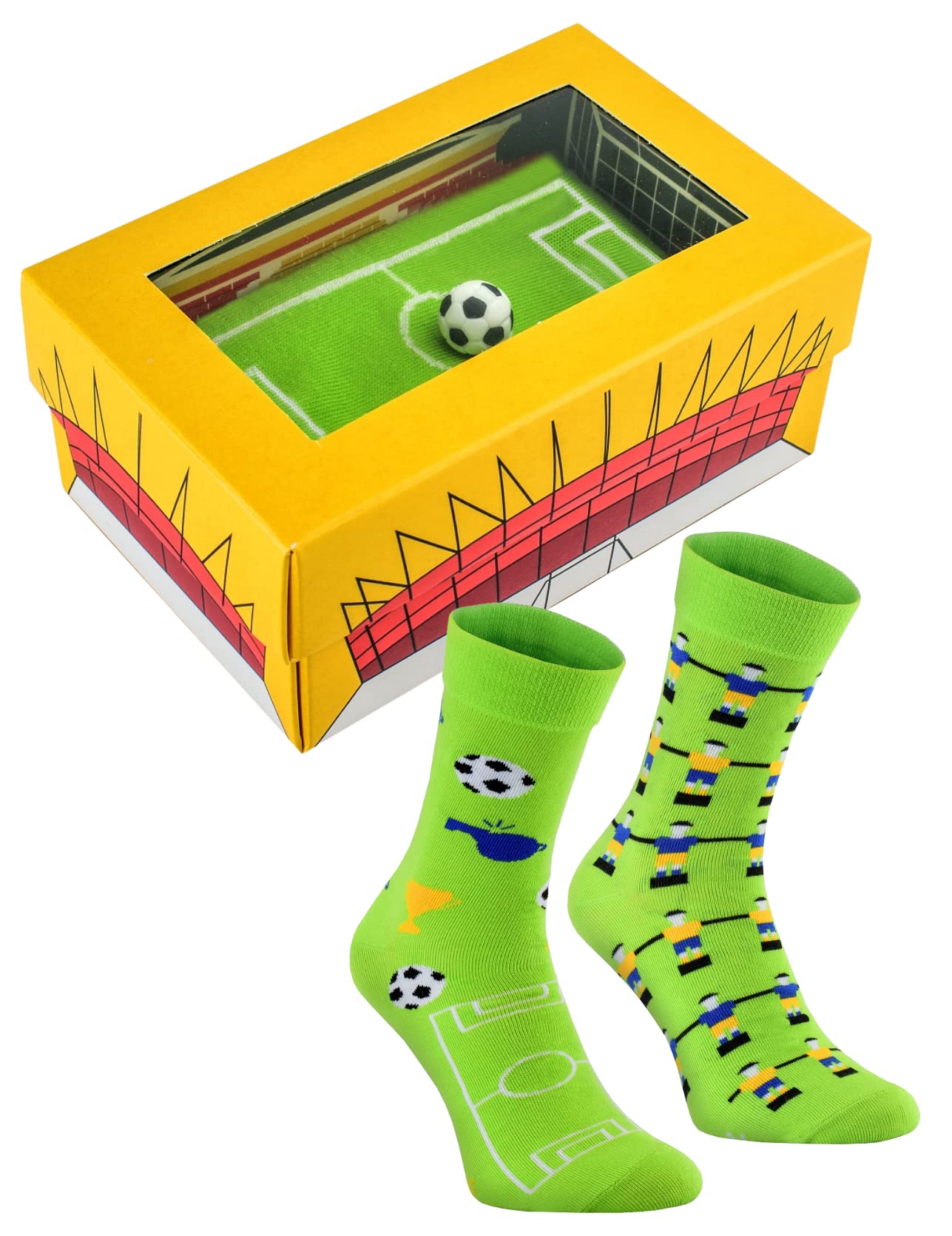 Colorful Rainbow Football Socks for Women & Men - Novelty Sports Gift (1 Pair) - Perfect for Soccer Games, Cosplay & Fun Outfits