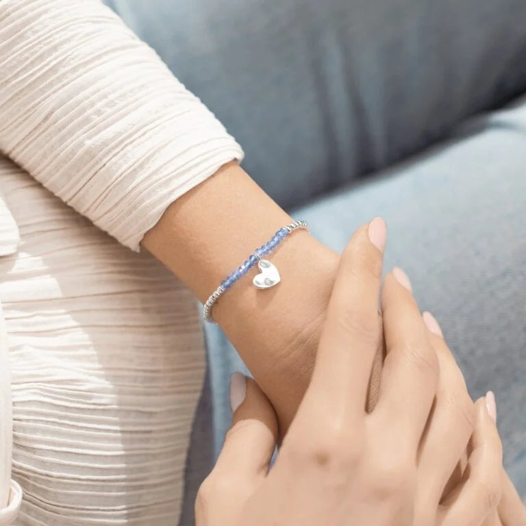 Joma Jewellery March Birthstone Bracelet - Elegant & Personalized Gift for Women, Birthdays, Anniversaries | Perfect for Everyday Wear & Special Occasions