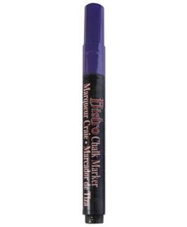 Uchida Bistro Fine Tip Chalk Markers - Bulk Pack of Violet Dry Erase Markers for Restaurants, Cafes & Menu Boards