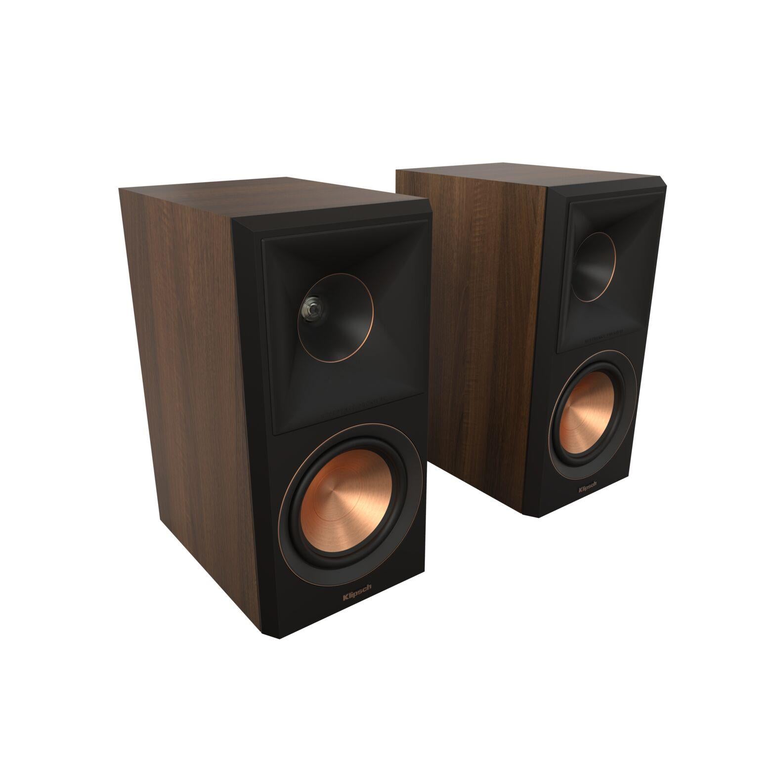 Klipsch RP-500M II Reference Premiere Bookshelf Speakers - Premium Hi-Fi Audio for Home Theater & Music Listening | Perfect for Living Rooms, Studios & Gaming Setups