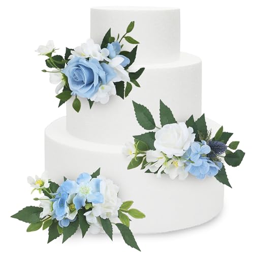 Baby Blue & White
