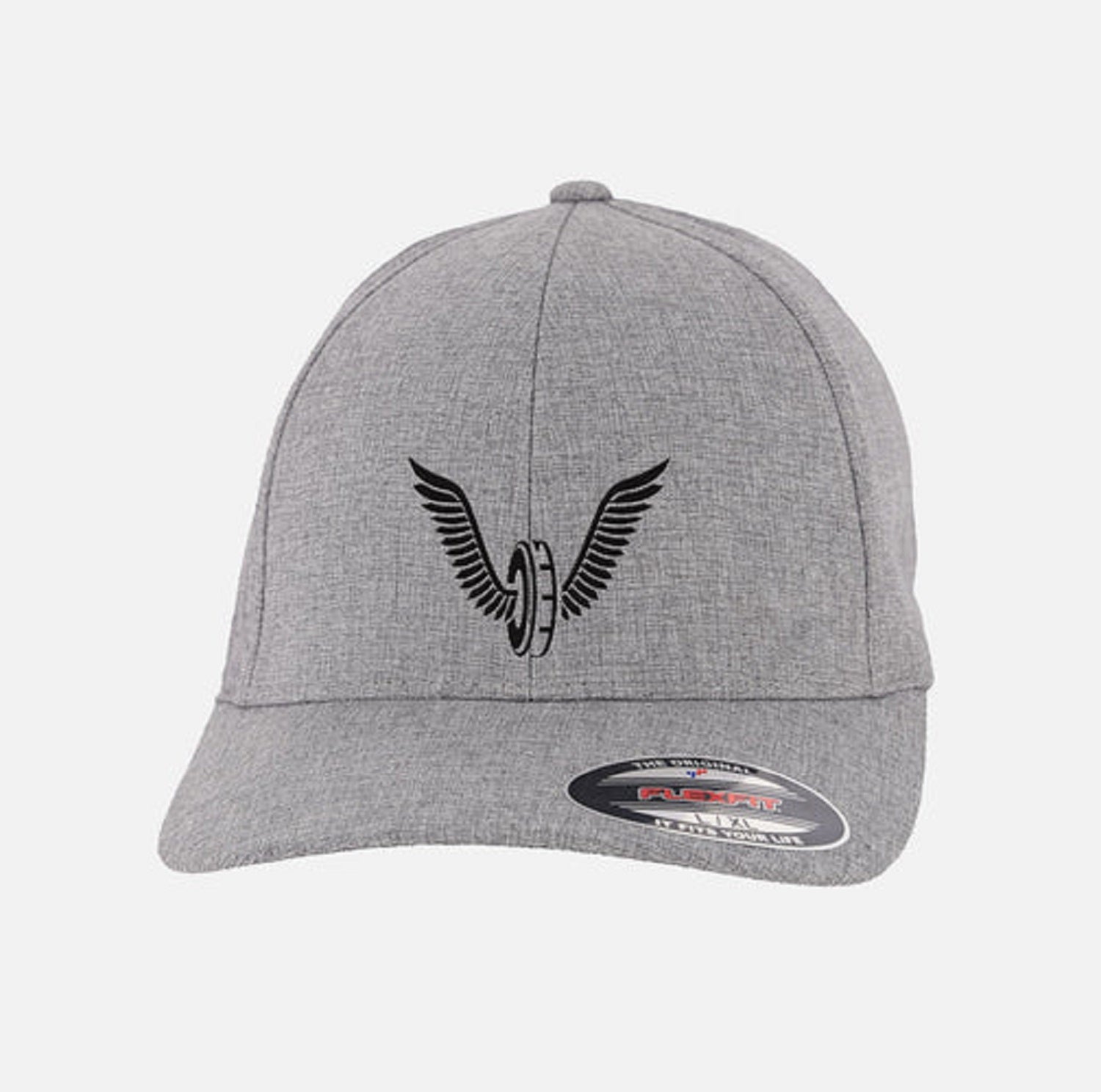 Thorogood Wing & Wheel Performance FLEXFIT® Hat - Adjustable Baseball Cap for Men & Women - Comfortable Work Hat for Construction, Outdoor & Casual Wear