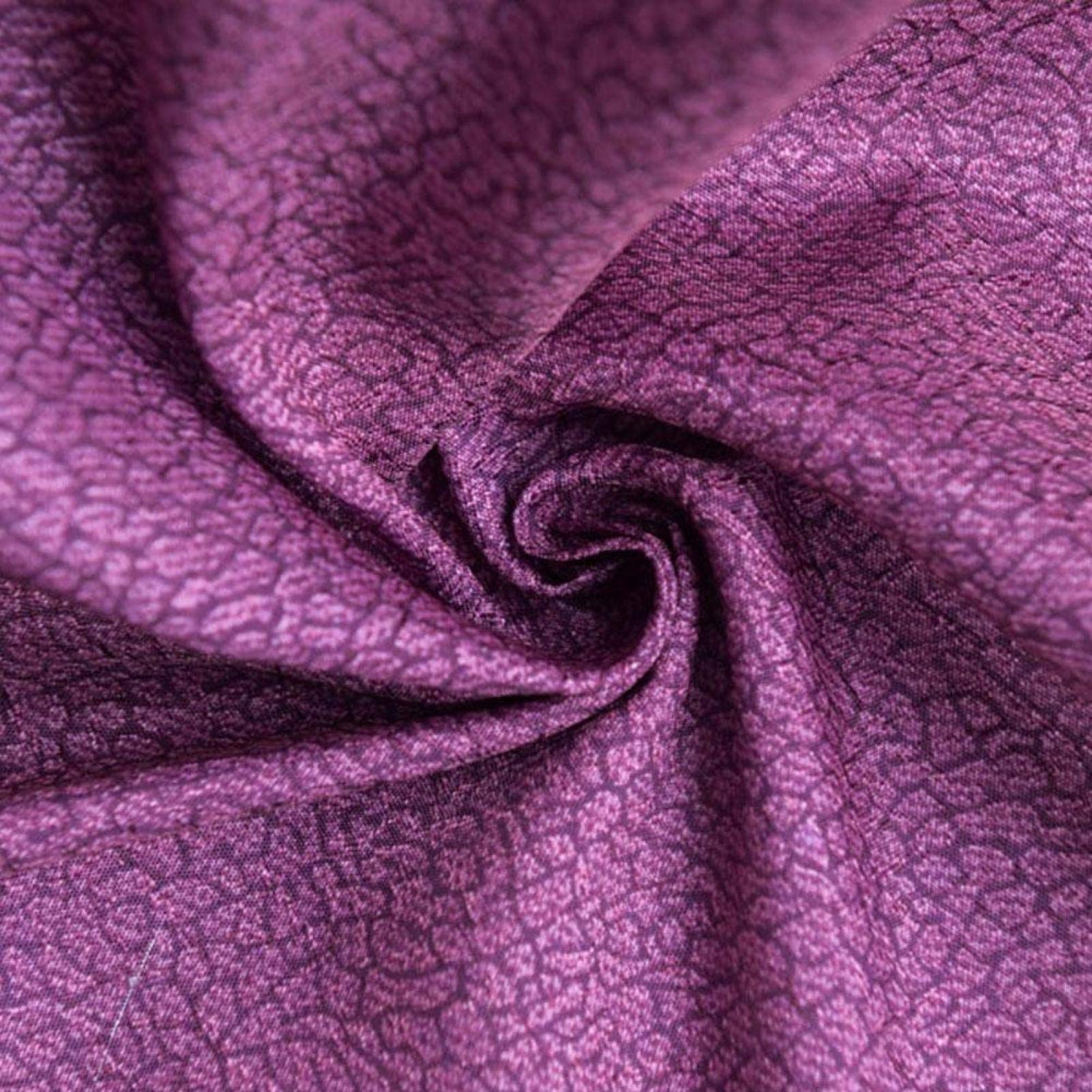 Uxsiya Purple Window Curtains - Simple & Convenient Blackout Curtains for Bedroom, Living Room & Office - Perfect for Privacy, Light Control & Home Decor